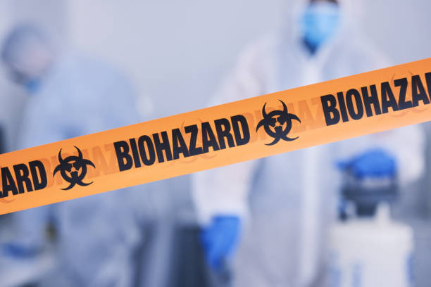 Professional Drug Lab Cleanup technician working in Attica, MI